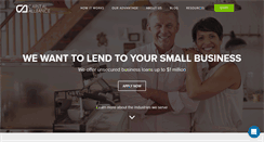 Desktop Screenshot of capitalalliance.com